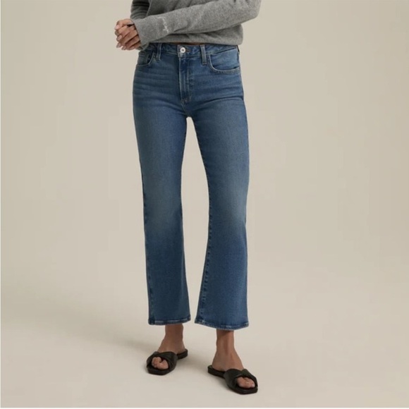 Favorite Daughter Denim - Favorite Daughter The Erin Crop Boot in Hyannis Jeans Size 31 NWT MSRP $198